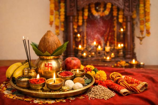 पूजा के समापन पर क्यों होती है मंत्र पुष्पांजलि? क्या है फूल अर्पित करने रहस्य