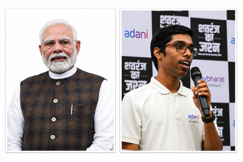 PM Modi Congratulates Praggnanandhaa