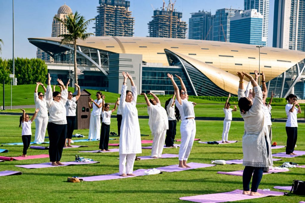 International Yoga Day Dubai Berlin