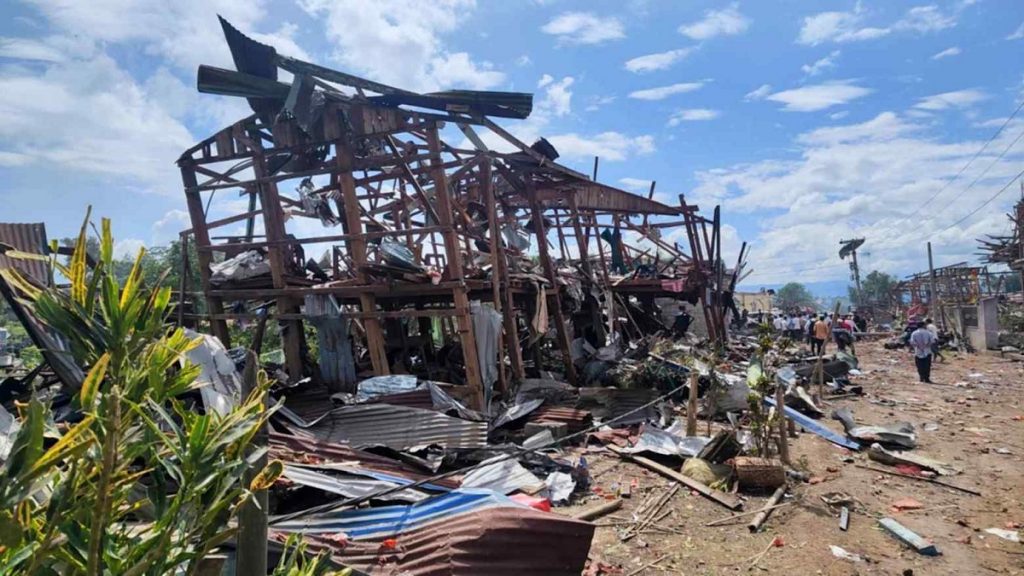Myanmar blast