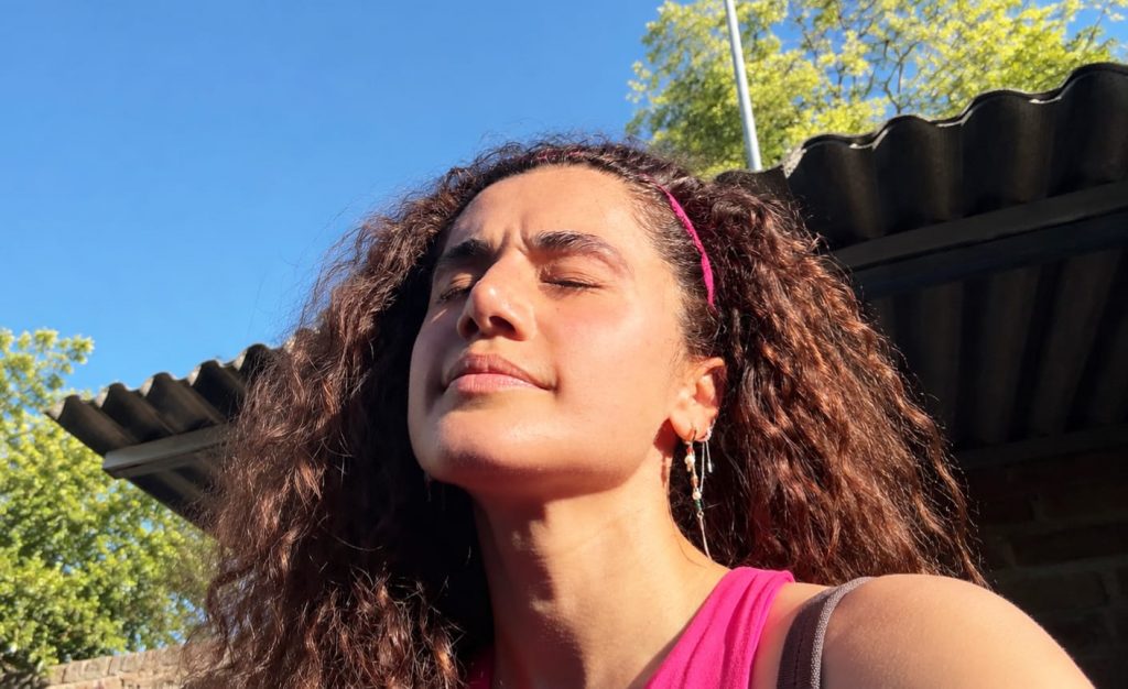 Taapsee Pannu Fitness Challenge