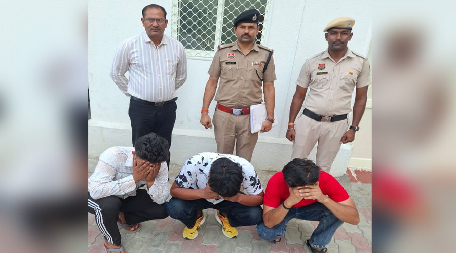 कैथल में जानलेवा हमले के मामले में 3 आरोपी गिरफ्तार, पुलिस ने बरामद किया हथियार