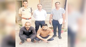 जमीन खरीद-फरोख्त धोखाधड़ी मामले में 2 शातिर आरोपी काबू