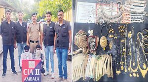 शहजादपुर माजरा चोरी कांड का पर्दाफाश; 2 आरोपी काबू, सोने-चांदी के जेवरात और नकदी बरामद