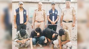 कुल्लू के पास बजौरा में हेरोइन के साथ हरियाणा के 4 युवक गिरफ्तार