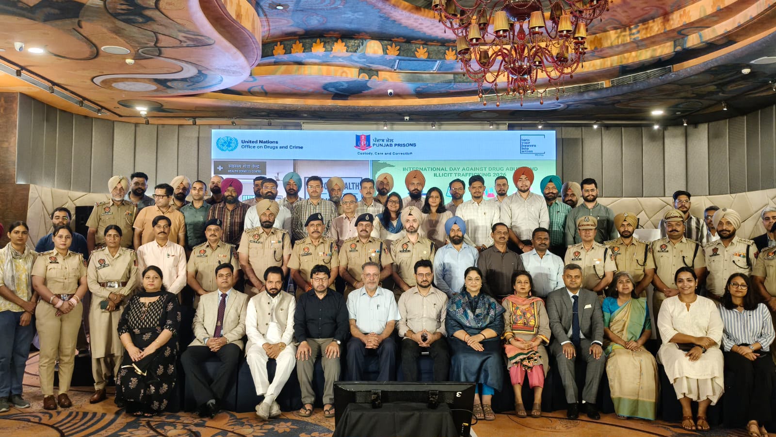 अंतरराष्ट्रीय नशा निषेध दिवस पर यूएनओडीसी और पंजाब जेल विभाग ने नशा, एचआईवी और जेलों में कैदियों के स्वास्थ्य पर किया विचार-विमर्श