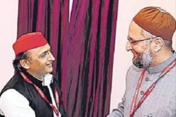 अखिलेश की ओवैसी पर नजर : क्या फिसलेगा मुस्लिम वोट?