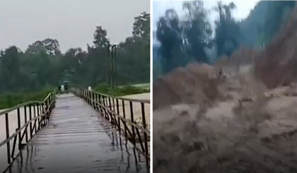 Flood havoc in Assam-Arunachal