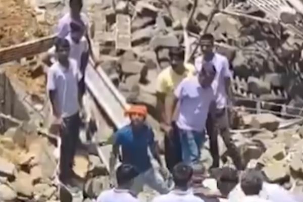 जयपुर में निर्माणाधीन इमारत गिरने से 3 की मौत, कई मलबे में