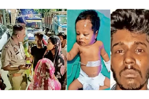 बलि चढ़ाने के लिए बच्ची को पटका, बोला-भगवान ने कहा था, युवक फरार, बच्ची ICU में