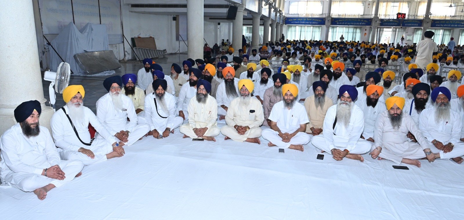शहीद भाई तारू सिंह जी के शहीदी दिवस के अवसर पर गुरुद्वारा श्री मंजी साहिब में गुरमत समागम