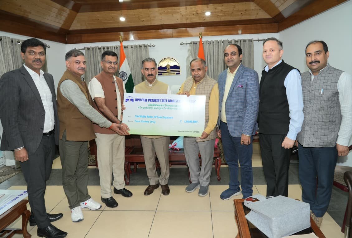 मुख्यमंत्री ने दुर्गेश अरण्य अंतरराष्ट्रीय प्राणी उद्यान के लिए थीमैटिक गार्डन परियोजना का किया शुभारंभ