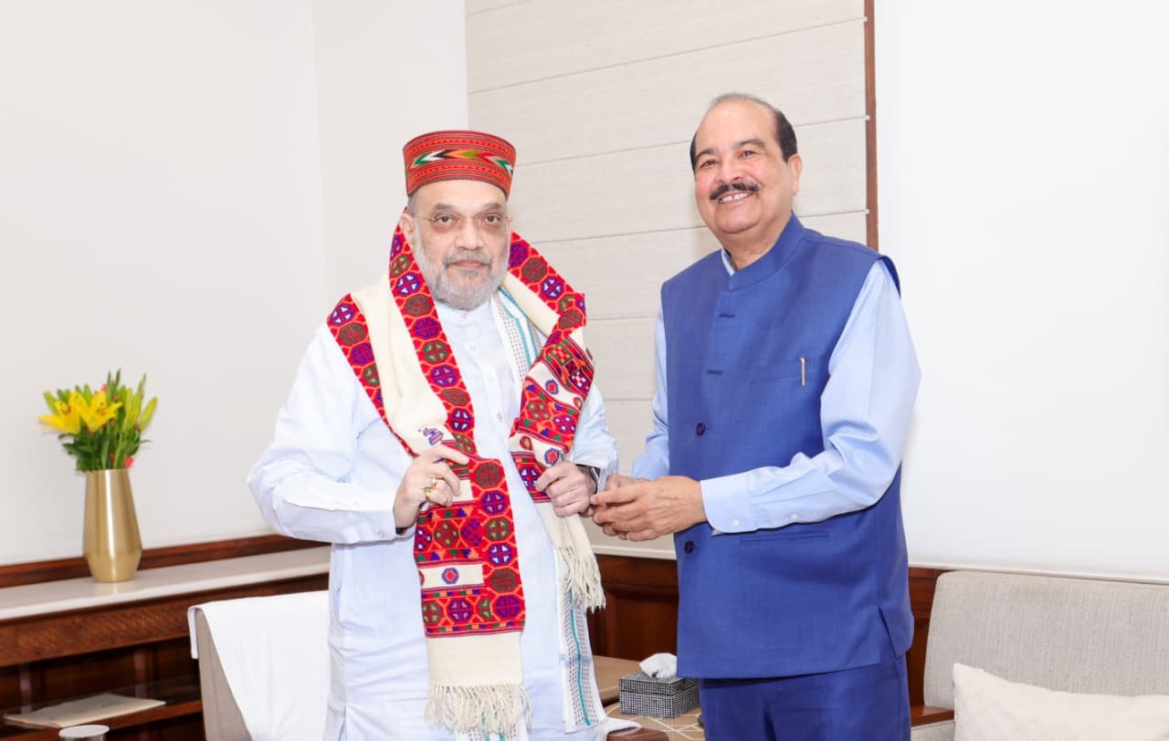 Himachal: सांसद हर्ष महाजन ने अमित शाह से की शिष्टाचार भेंट, हिमाचल की वर्तमान परिस्थिति पर की चर्चा