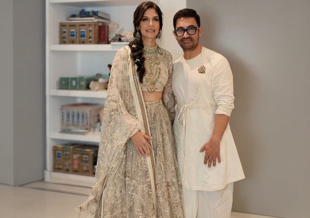 Aamir Khan and Gauri Spratt honeymoon