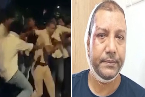 ‘मारो पुलिस वालों को’ के नारे लगे, फिर 200 लोगों ने घेरकर पीटा: घायल इंस्पेक्टर का दावा