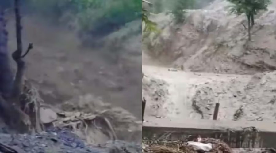 जम्मू-कश्मीरः डोडा में फटा बादल, मलबा आने से कई सड़कें हुईं बंद, जनजीवन प्रभावित