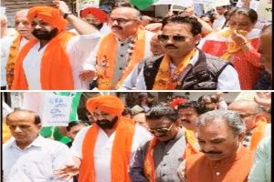 राम मंदिर में चंदा चोरी मामलाः शिमला शहरी एवं ग्रामीण कांग्रेस कमेटी ने निकाली विरोध रैली