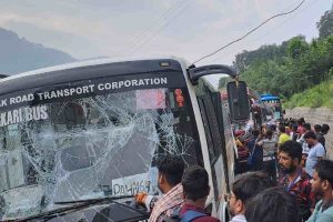 Amarnath Yatra convoy met with an accident in Ramban