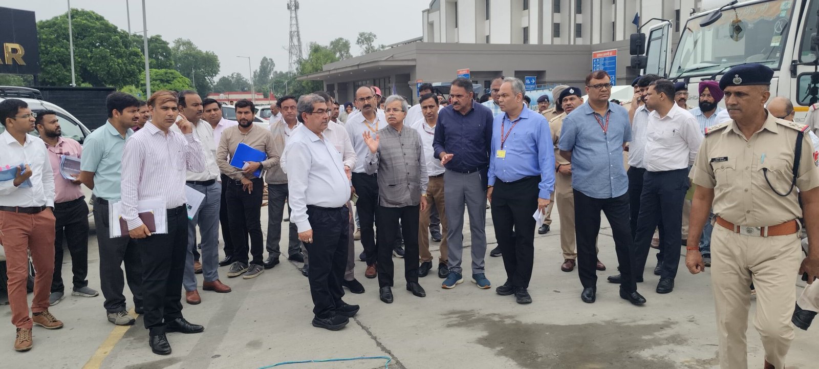 रेलवे बोर्ड के चेयरमैन ने जालंधर कैंट स्टेशन का किया निरीक्षण