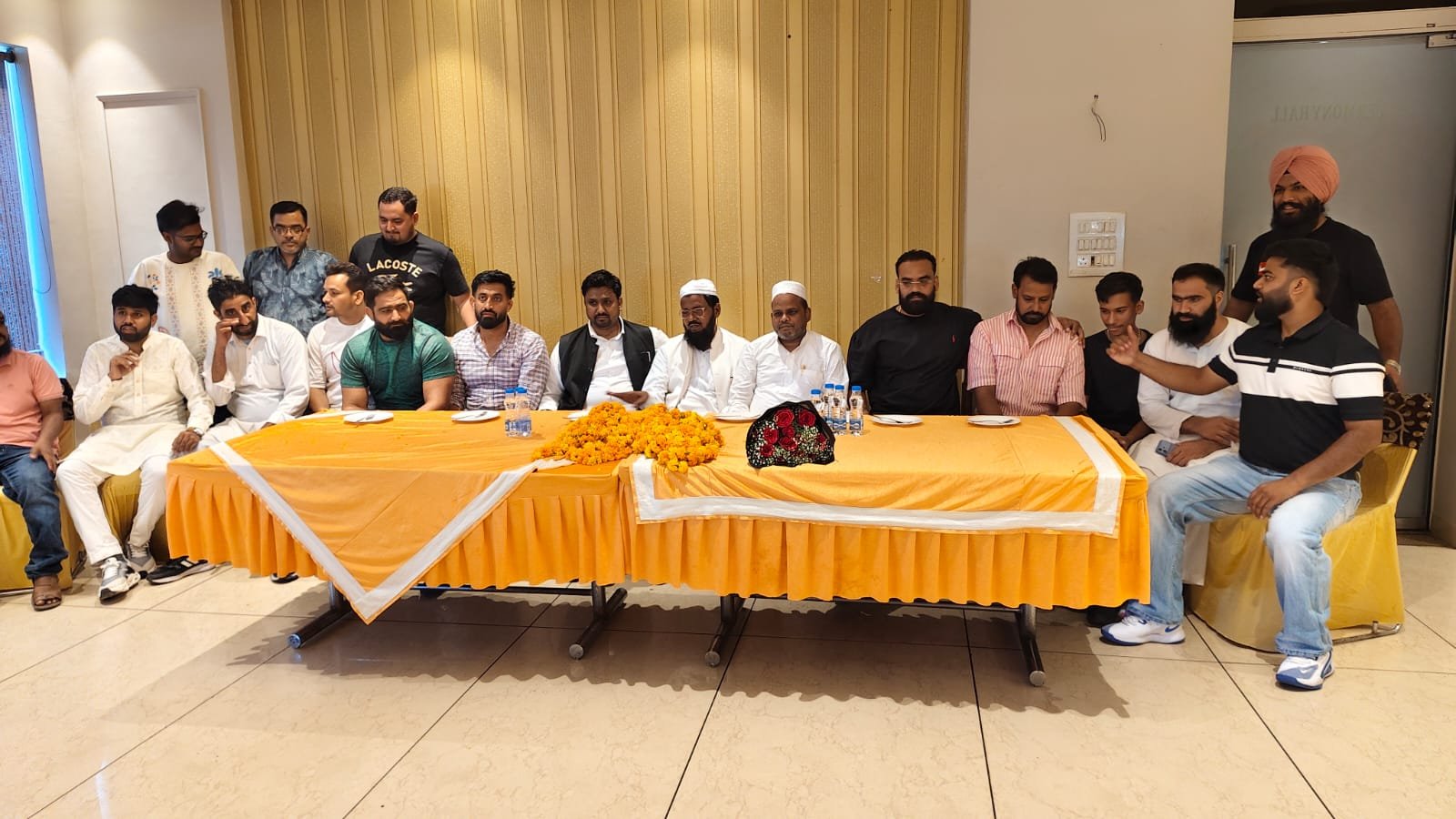 होशियारपुर में मुस्लिम संगठन पंजाब की अहम बैठक, रियाज़ खान बने प्रधान