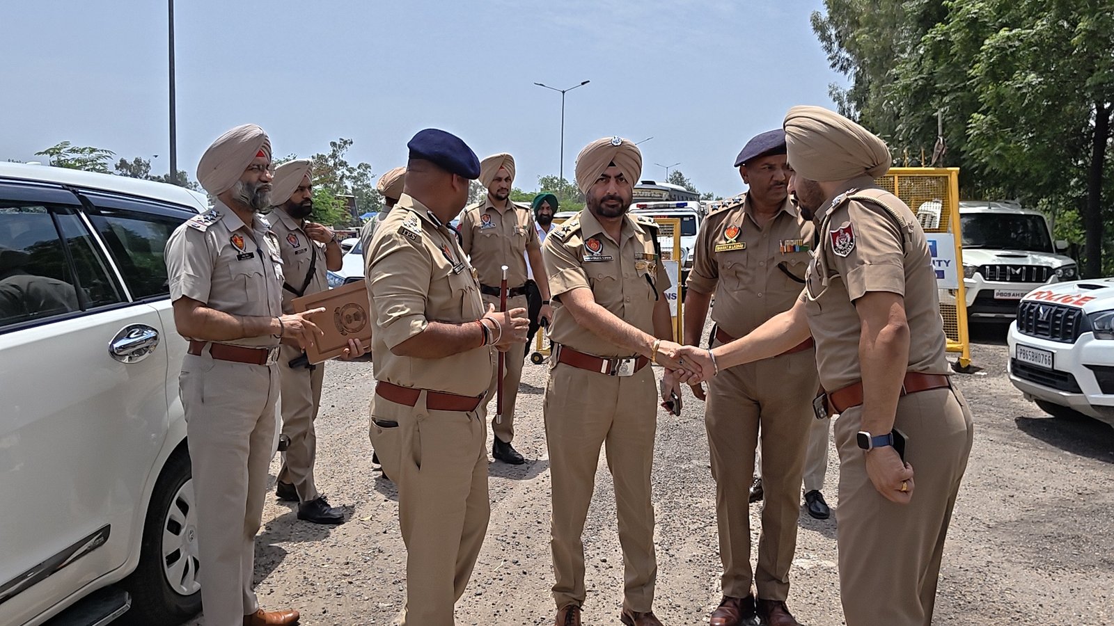 ‘जालंधर पराहार ऑपरेशन’: पुलिस अधिकारियों का फिल्लौर में हाई-टेक चेकपॉइंट का दौरा, इंतजामों का किया रिव्यू