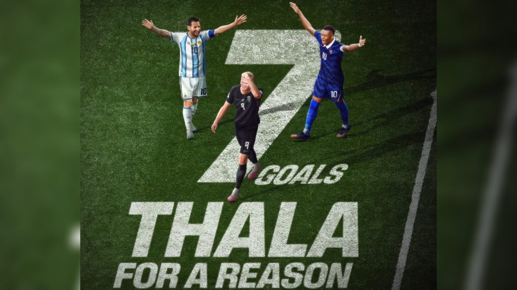 FIFA Wishes MS Dhoni