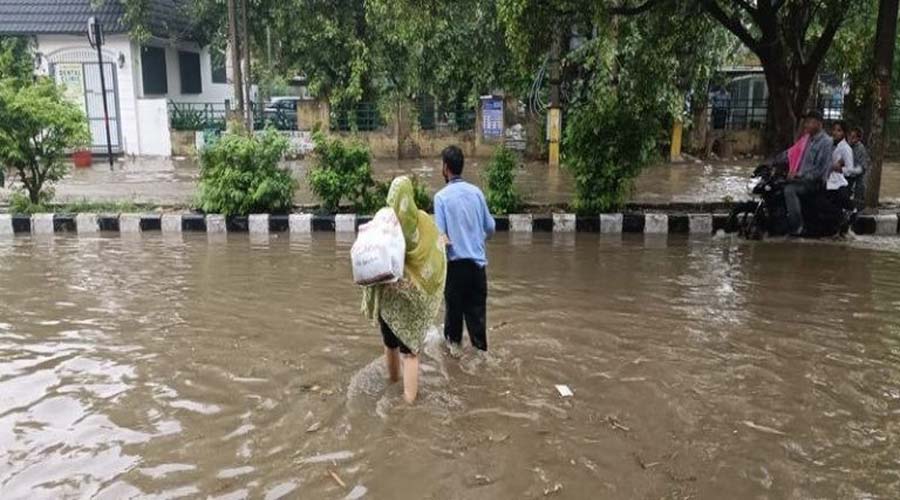 मानसून की पहली बारिश में लुधियाना हुआ तर-बतर, कई इलाकों में जलभराव से लोग हुए परेशान