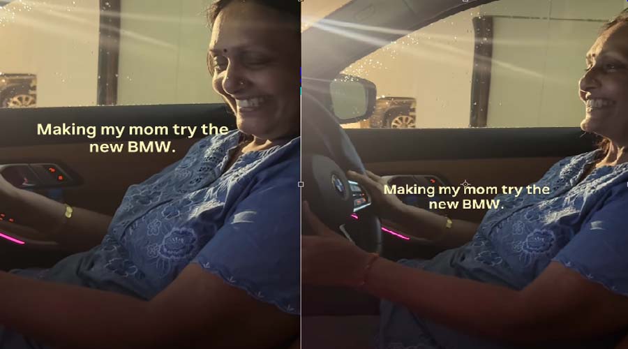 बेटे की सफलता देख भावुक हुई मां, पहली बार BMW में बैठने का वीडियो हुआ वायरल
