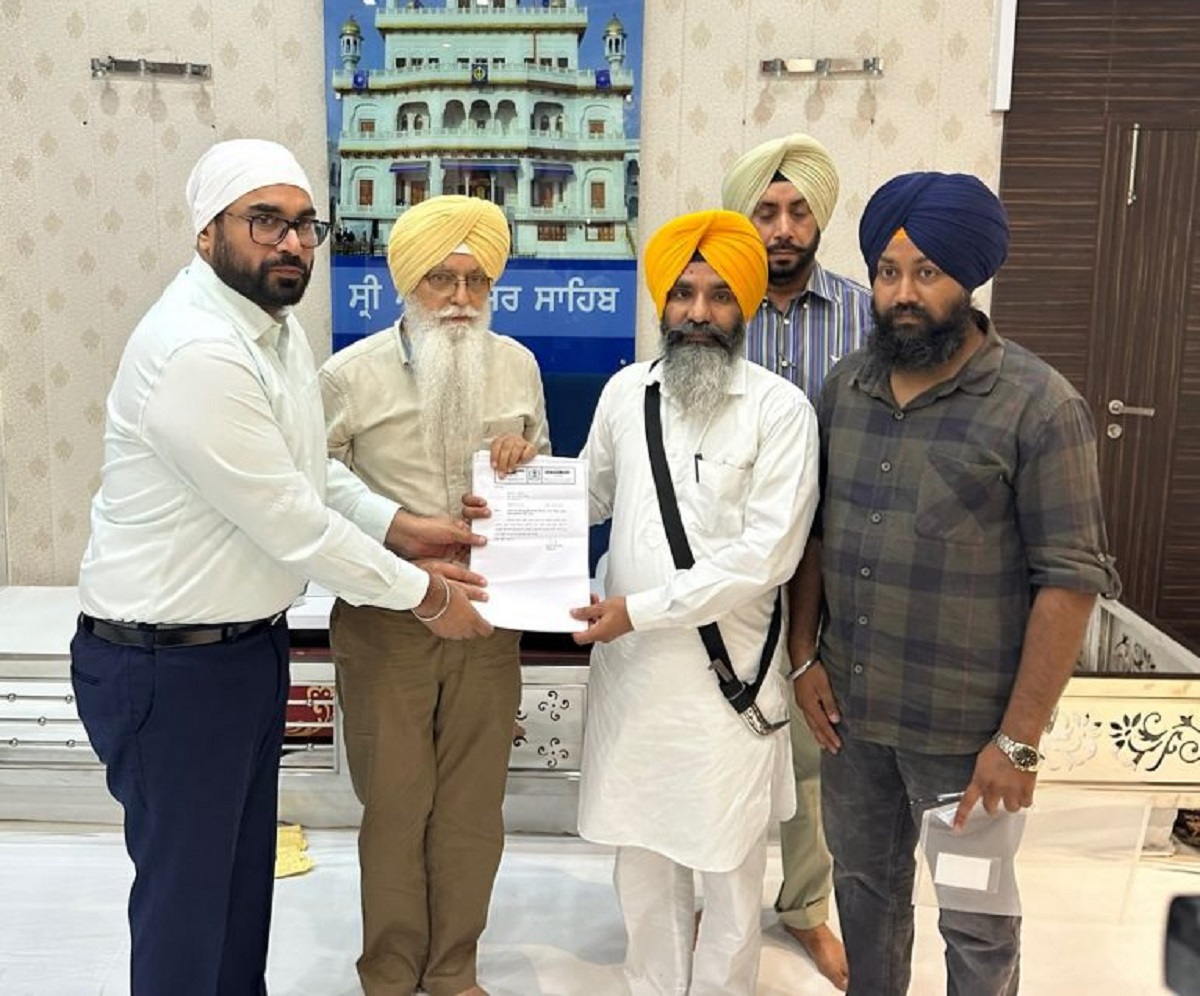 बेअदबी कानून में बदलाव का ड्राफ्ट श्री अकाल तख्त साहिब को सौंपा