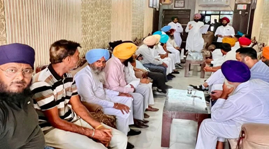 पूर्व विधायक संतोख भलाइपुर ने कांग्रेस नेताओं के साथ की अहम बैठक