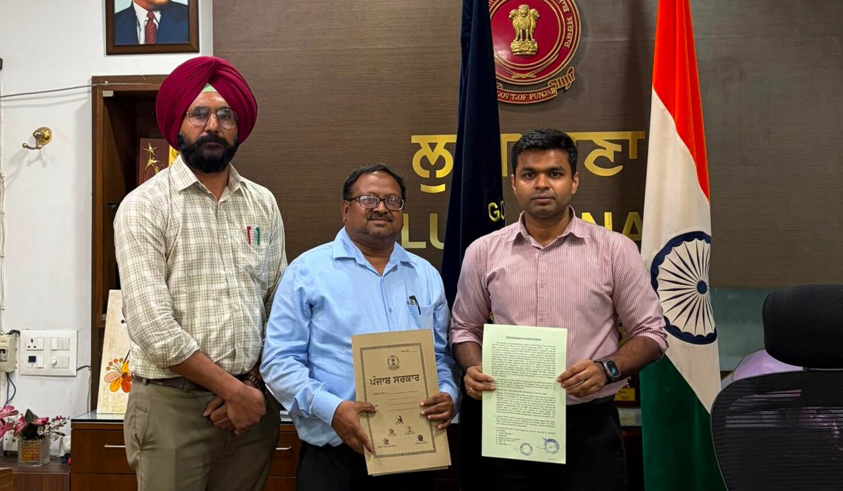 लुधियाना के जिला प्रशासन ने स्माइल योजना के कार्यान्वयन के लिए वृंदावनम ट्रस्ट के साथ समझौता ज्ञापन पर किए हस्ताक्षर