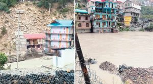किन्नौर में लगातार हो रही मूसलाधार बारिश ने जनजीवन बुरी तरह प्रभावित