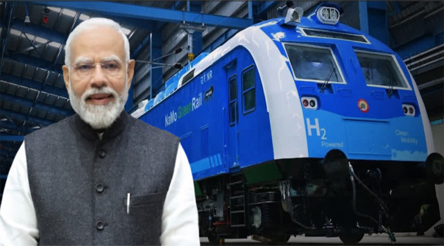 आज दौड़ेगी भारत की पहली स्वदेशी हाइड्रोजन ट्रेन; पीएम मोदी दिखाएंगे हरी झंडी