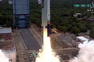 Skyroot Aerospace's Vikram-1 rocket successfully launched