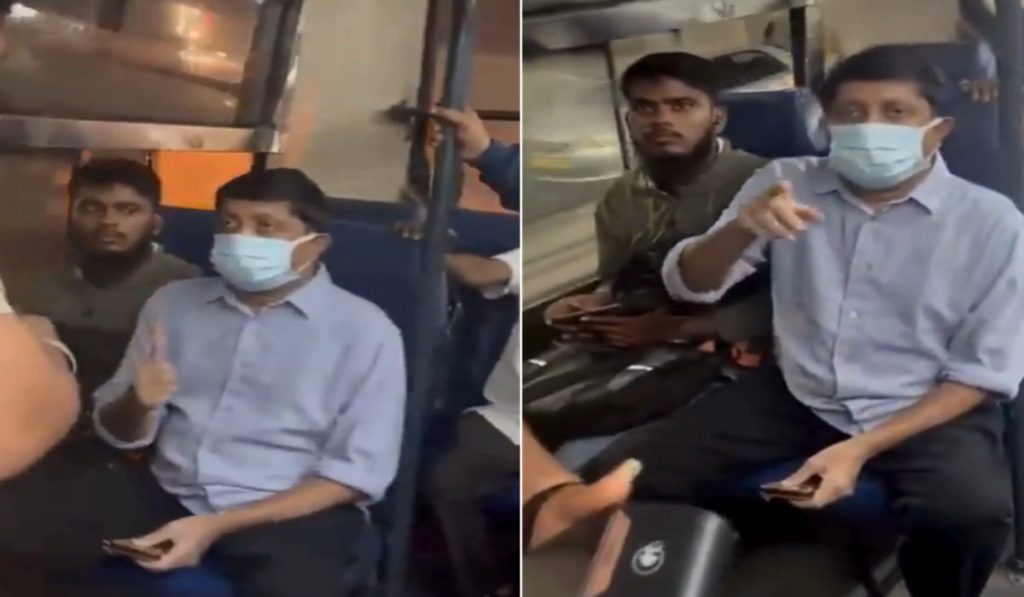 Transport Minister Byrathi Suresh was thrown off the bus by the conductor