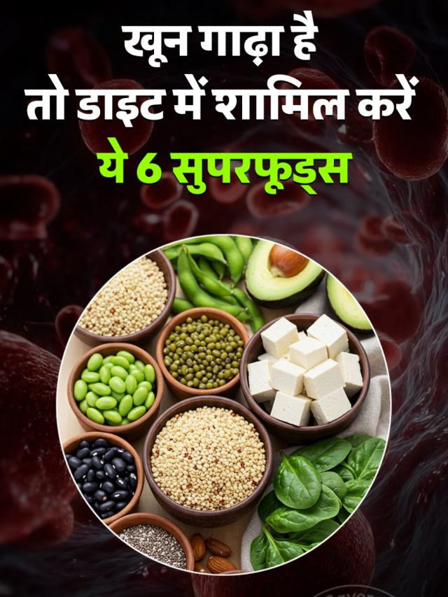 खून गाढ़ा है तो डाइट में शामिल करें ये 6 सुपरफूड्स