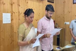 नगर परिषद कुल्लू में अध्यक्ष और उपाध्यक्ष ने संभाली कुर्सी
