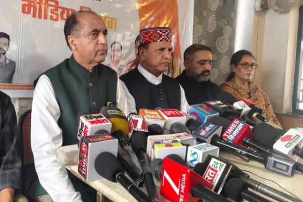 कांग्रेस सरकार को उखाड़ फेंकने तक भाजपा का जनआंदोलन रहेगा जारी : डॉ. राजीव बिंदल