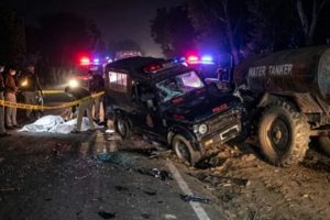 Two policemen on duty died at gurgram