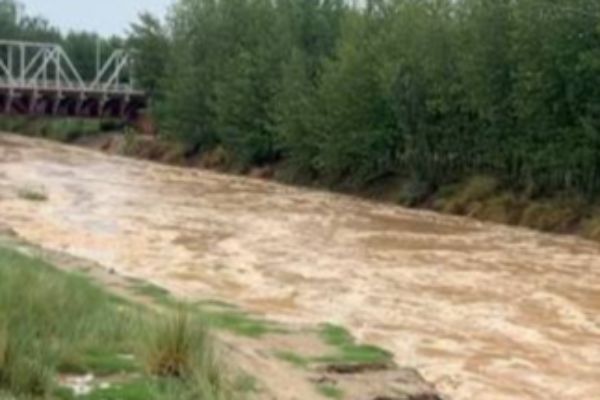 मारकंडा नदी का जलस्तर कम, फसल बर्बादी का खतरा ज्यादा