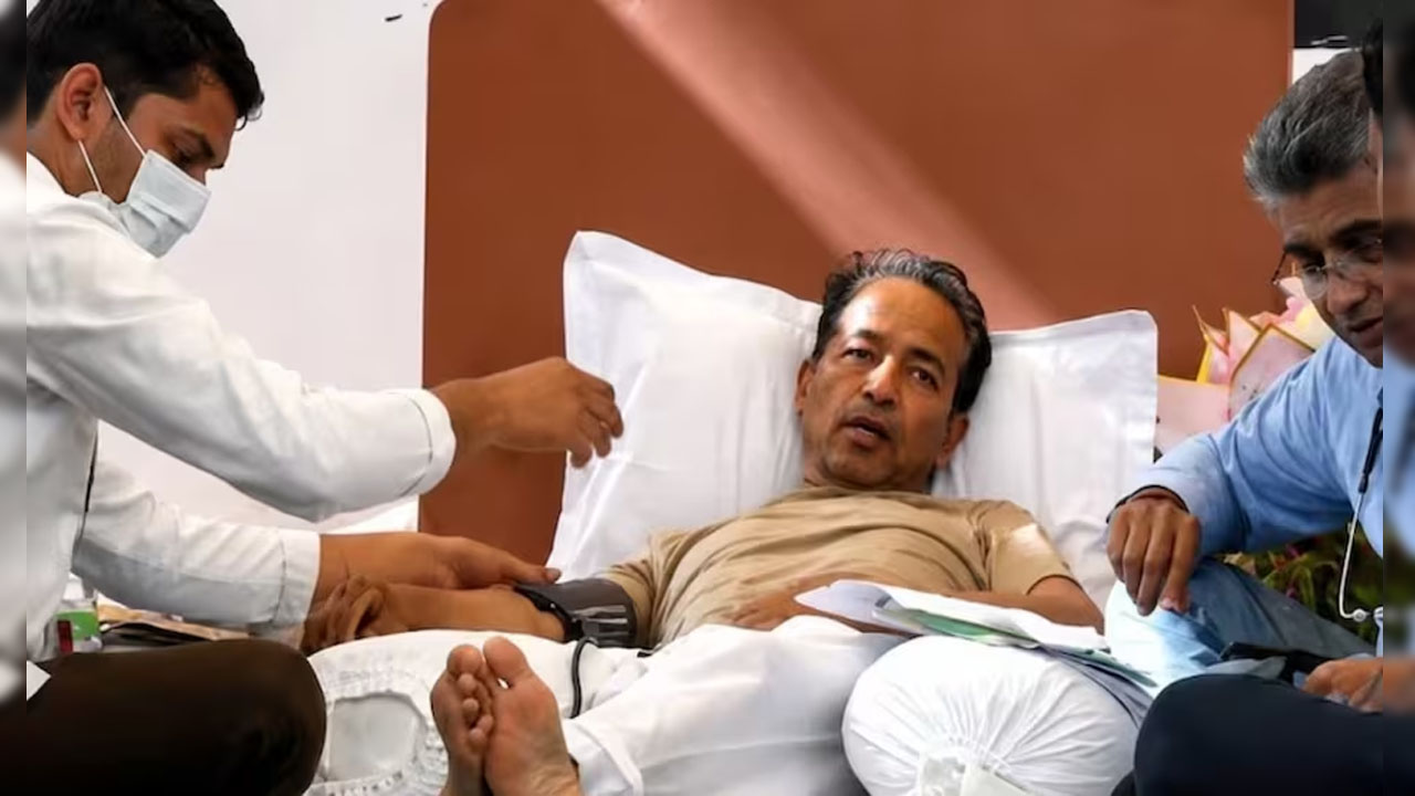 सोनम वांगचुक की हालत कैसी है, सेहत की जांच करने वाले डॉक्टरों ने जारी किया हेल्थ बुलेटिन