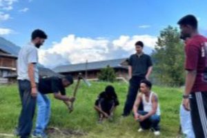 ‘मेरा गांव, मेरी जिम्मेदारी’ के तहत पौधारोपण