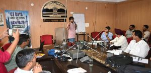 आपदा के समय त्वरित संचार का प्रभावी माध्यम हैम रेडियो : अपूर्व देवगन