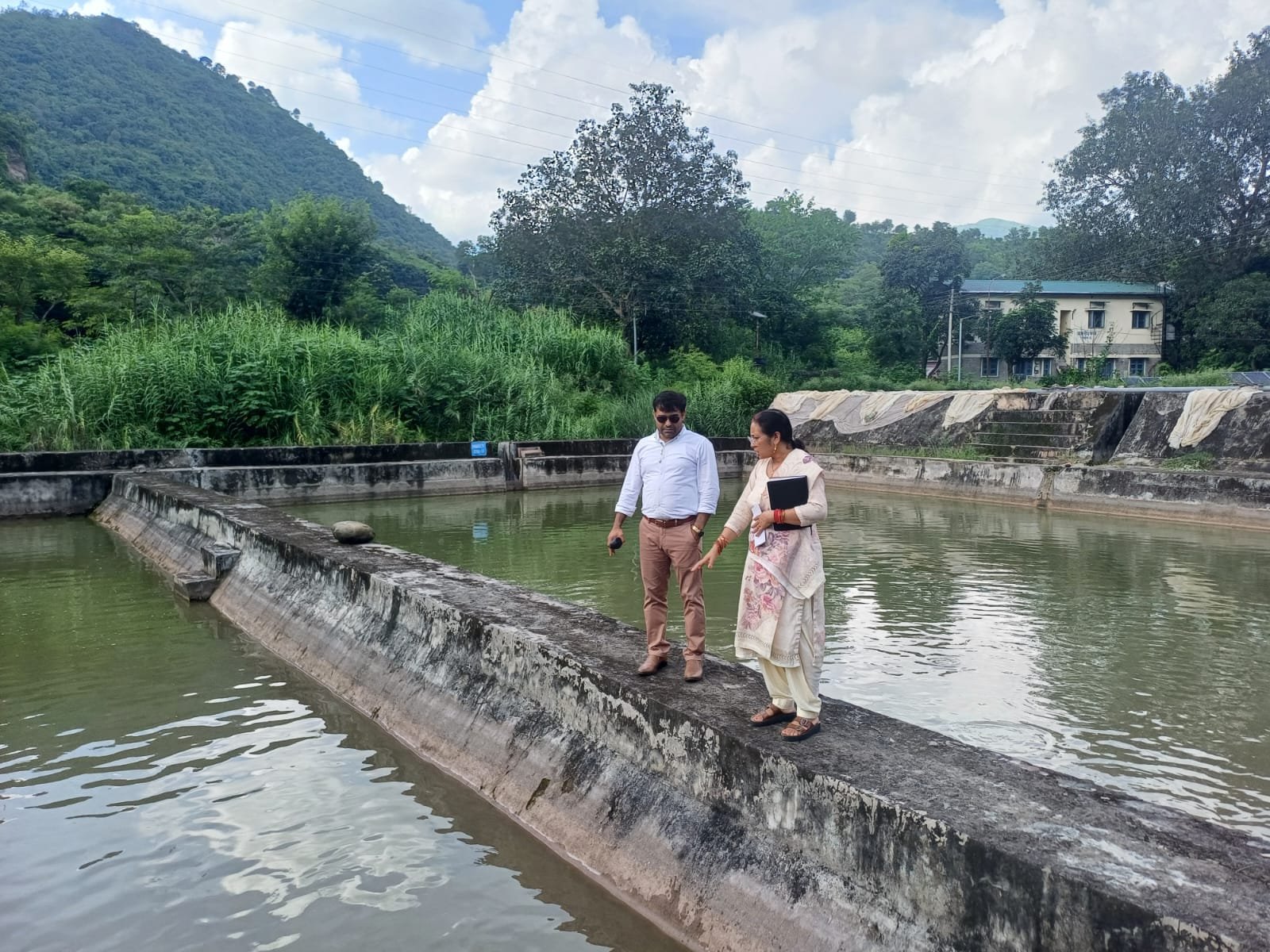 Mandi News: अलसू मत्स्य फार्म में बढ़ेगा मछली उत्पादन, सुविधाएं सुधारने के निर्देश