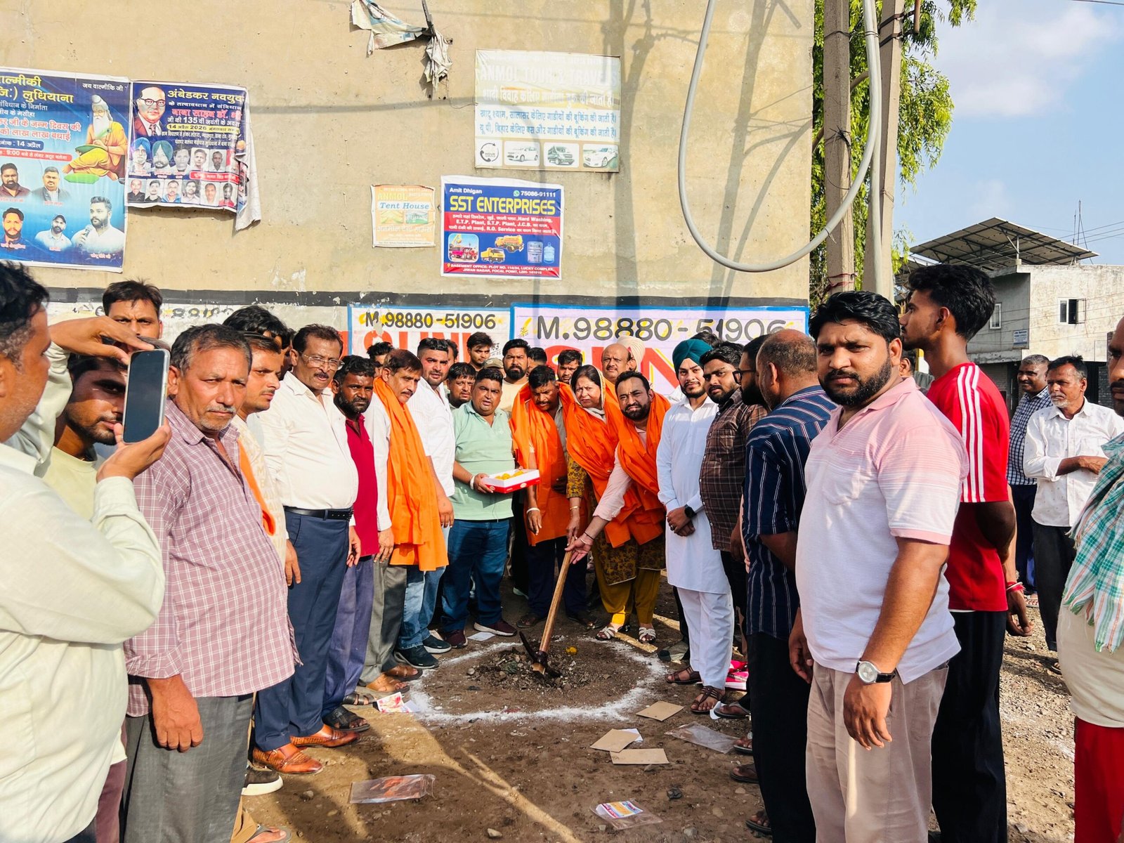लुधियाना में 60 लाख की लागत से बनेगा आधुनिक वेंडिंग जोन, विधायक छिना ने किया उद्घाटन