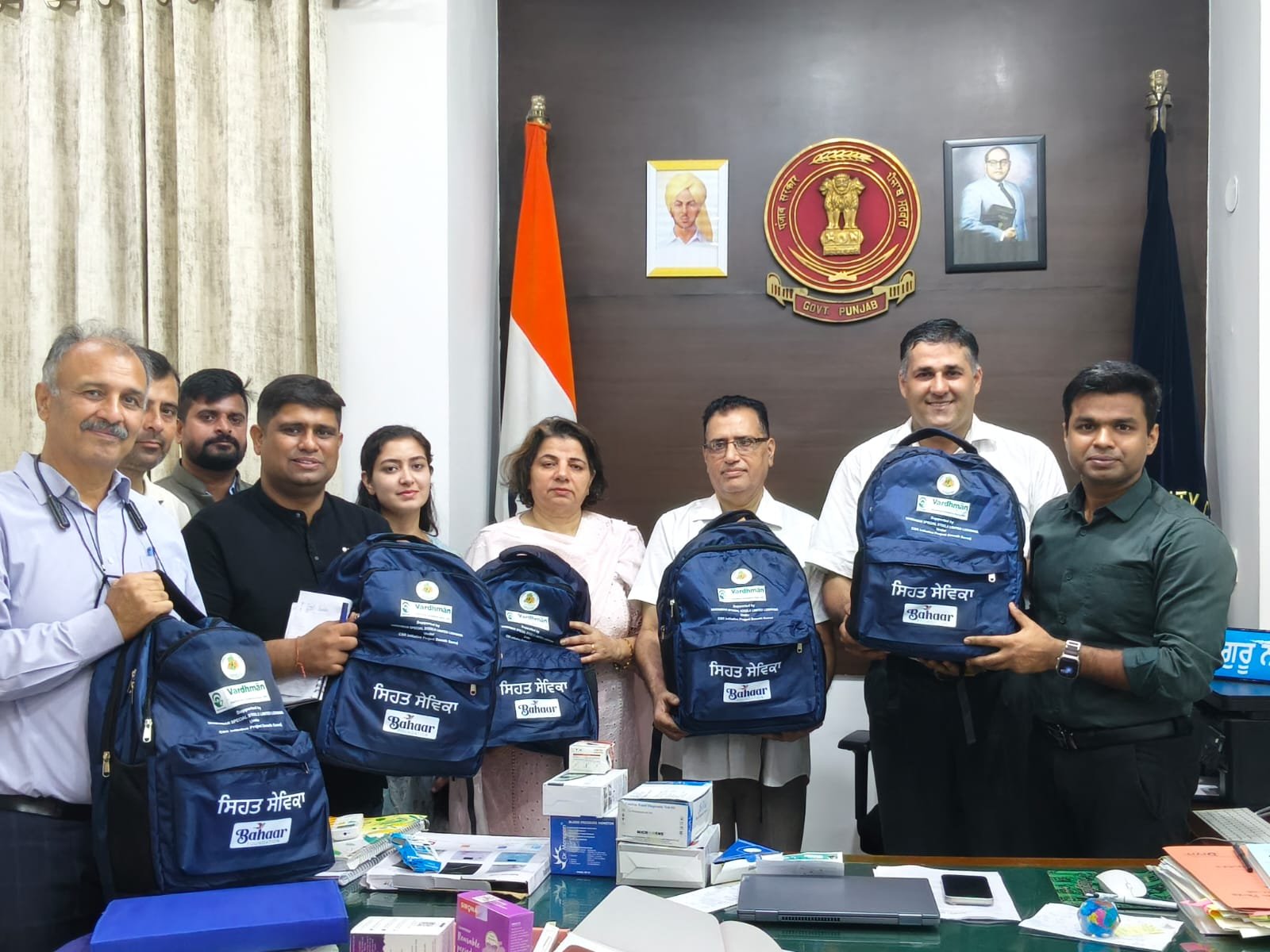 ‘सेहत सेविका’ पहल से ग्रामीणों को प्राथमिक स्वास्थ्य सुविधा और महिलाओं को रोजगार का अवसर: DC हिमांशु जैन