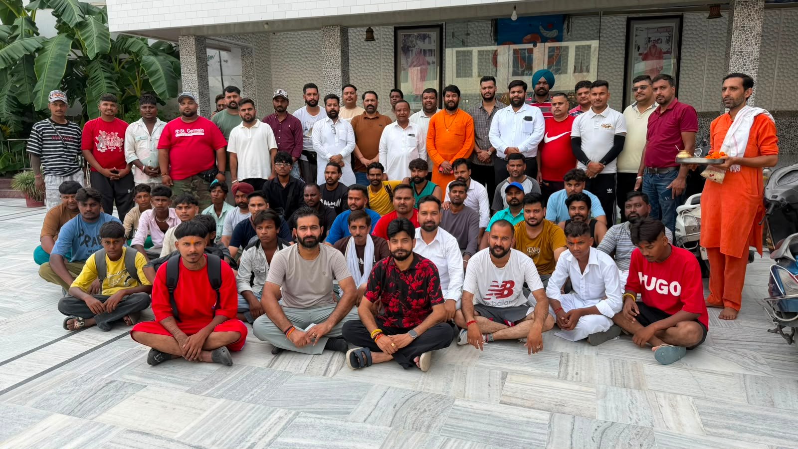 मोगा से हरिद्वार के लिए 80 कांवड़ियों का जत्था हुआ रवाना, गूंजे भोलेनाथ के जयकारे