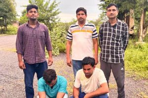 अवैध हथियारों के खिलाफ महेंद्रगढ़ पुलिस की कार्रवाई