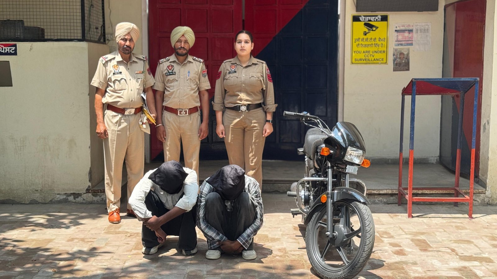 फरीदकोट पुलिस की बड़ी कार्रवाई, 208 ग्राम हेरोइन के साथ दो तस्कर गिरफ्तार