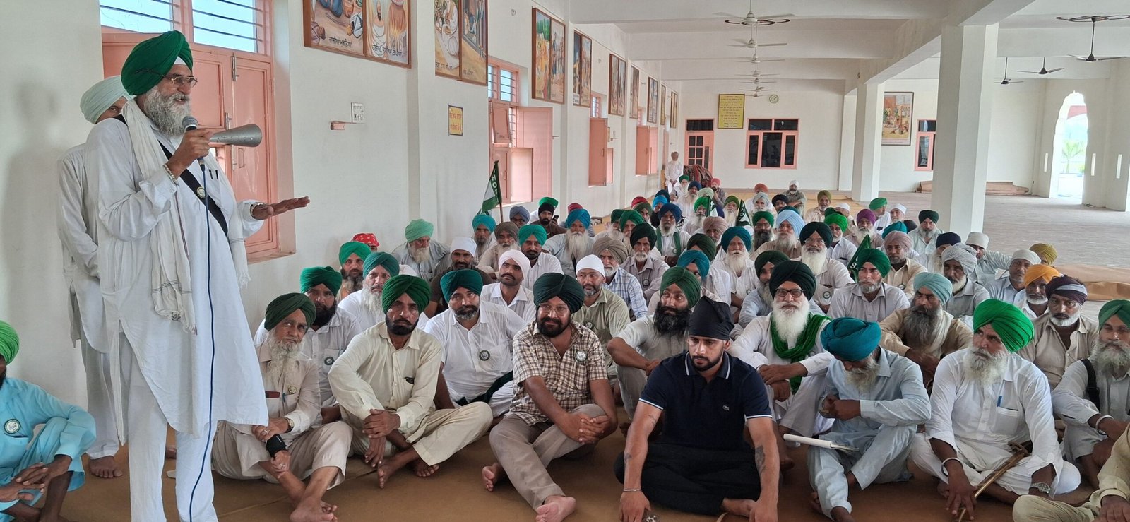 किसानों ने उठाई बंदी सिखों की रिहाई की मांग, 15 अगस्त को चंडीगढ़ कूच का ऐलान